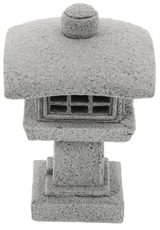 SEWOART 1satz Miniatur Pavillon Garten Dekoration Künstlicher Bonsai Ornament Für Japanische Gärten Langlebig Und Realistisch Für Mini Landschaften Und Feengärten Mit Abnehmbarer