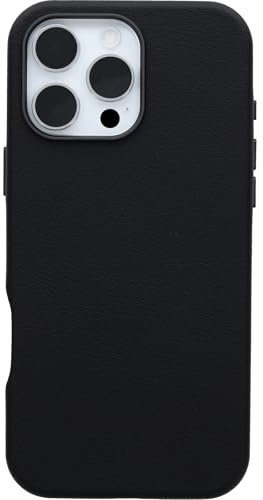 OtterBox Symmetry Series for iPhone 16 Pro Max - Noir Ash Black | Cactus Leather, for MagSafe
