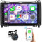 2G+32G Autoradio mit Navi für Mercedes Benz B200 B-Klasse W169 W245 Viano Vito W639 Sprinter W906,Android 13 Autoradio mit 9 Zoll Bildschirm,Carplay Android AutoBluetooth WiFi SWC + Rückfahrkamera