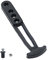 Bestvisse Boat Ladder Strap Black Marine Secure Pontoon Ladder Strap Retaining Rubber Latches Band with 4 Adjustable Mounting Hole