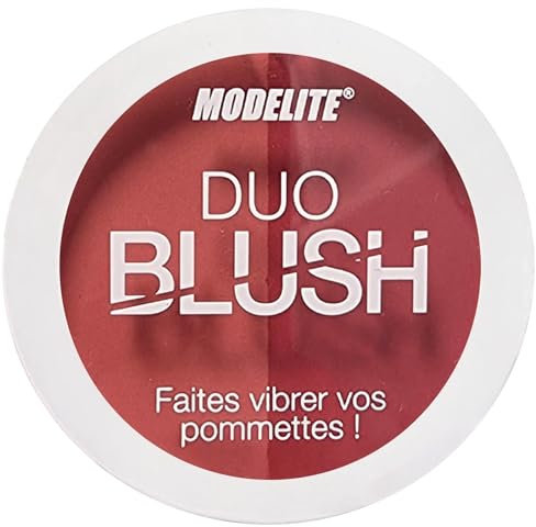 Blush Duo 2 Farben – Effekt gut aussehend, intensive Farbe, vibrieren Sie Ihre Pomettes (Litschi, Himbeere, Duo)
