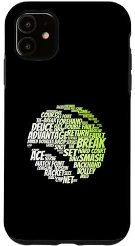 Tennisball Tennisspieler Lustiges Tennis Hülle für iPhone 11