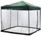 Moustiquaire pour Pavillon 3 x 3 m, Filet Anti-Insectes à Fermeture éclair - Pergola Filet de Parasol pour Parasols de Terrasse Mailles Fines pour Extérieur, Jardin, Cour, Patio, Camping