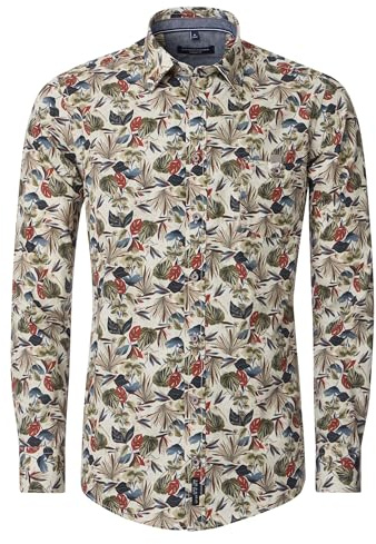 CASAMODA Freizeithemd Print Casual Fit