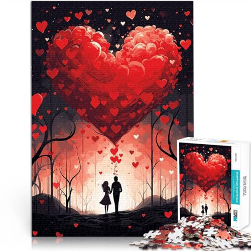 1000 Piece Jigsaw Puzzle for teenagers Love Heart Spielzeug für die ganze Familie Tolle Geschenke und Spielzeuge75x50cm