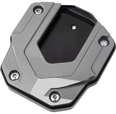 DTYBJN Motorradständer Motorrad Hebebühne Passend für VOGE, passend für SR4MAX SR4 MAX 2022 2023, CNC-Motorrad-Ständer, Fußvergrößerer, seitlicher Verlängerungspad-Ständer(Titanium)