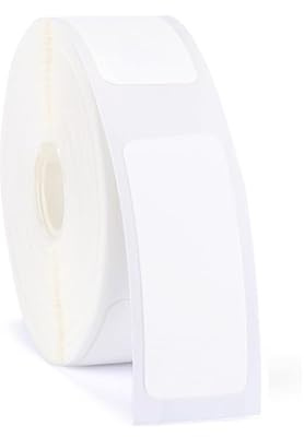 Etikettendruckpapier, 15 mm x 50 mm, kompatibel mit älteren Phomemo-Versionen D11/D110/D101 (nicht kompatibel mit verschlüsselten Druckern)