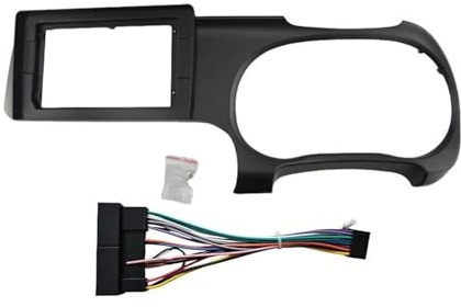 Autoradio-Panel 9/10,1 Zoll Auto Rahmen Fascia Adapter Radio Fitting Panel Kit Für Hyundai I10 2019 Radiorahmen(Frame Cable RHD)