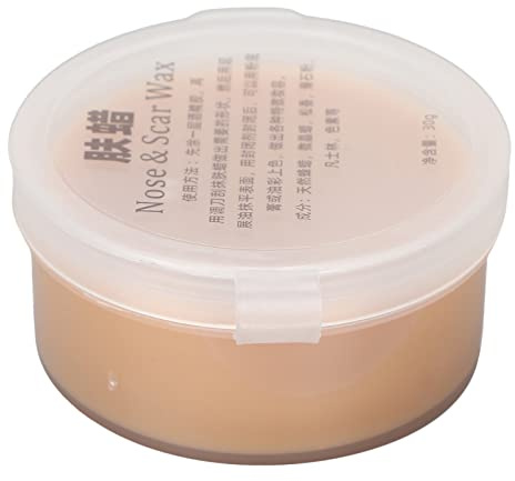 Picysa Wachs für Narben auf der Nase, falsche Wunde, Kratznarbe, Make-up, Cosplay-Wachs, für Halloween, 30 g, für helle Make-up-Haute, Narben