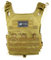 QMFIVE Airsoft Vest, Plate Carrier, JPC Tactical Combat Vest Military Wargame Molle Plate Carrier Outdoor Uniform Combat Gear (JPC-DE)