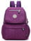 Rucksack Damen Cityrucksack Nylon Leichtes Wasserdicht Rucksäcke Daypacks Packback Damen Rucksackhandtaschen Für Lässig Travel Wandern Arbeit Camping Radfahren (Violett)