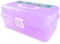 Craft Storage Box, 3 Layer Multipurpose Storage Box, cantilever tool box, Art Craft Organizer for Art Materials, Medicine, Tools, Toy, Cosmetic