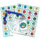 Special Needs Communication Cards Aid Set of 24 Flash cards, 2 x Emotions Feelings Poster & Bungee - For non verbal children young adults with Autism ADHD Speech Delay echolalia