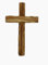 Jerusalem Olivenholz Kreuz aus Bethlehem - 11,4 cm - 12,7 cm - Wandkreuz - Wohnzimmer