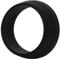 Sattelstütze Silikon Ring, 10 STÜCKE wasserdichte Silikon Fahrrad Sattelstütze Ring Gummi O Ring Fahrrad Sattelstütze Abdeckung(Schwarz)