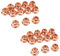 KESOTO 24 COLLECTEUR D'ECHAPPEMENT Tuyau Tete Goujon ECROU M8 ECROUS Hex Bride CUIVRE pour E30