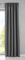 Gardinenbox Vorhang Blickdicht »Newyork« verdeckte Schlaufen Dunkelgrau HxB 225x140 cm 1er-Pack Thermo-Gardine Verdunkelungsvorhang Blackout schalldämmend ÖKOTEX Kräuselband Raffhalter, 202020610