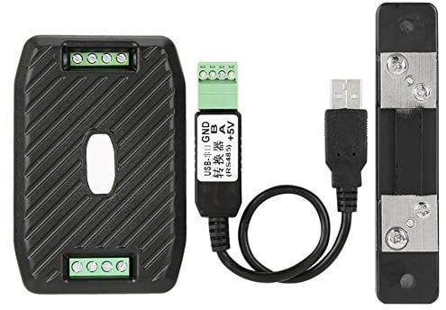 PZEM-017 DC Communication Box RS485 interface Modbus 0-300V 300A Shunt USB Cable Voltage Current Power Energy Consumption Meter(PZEM-017+50A+USB) Testers and Detectors