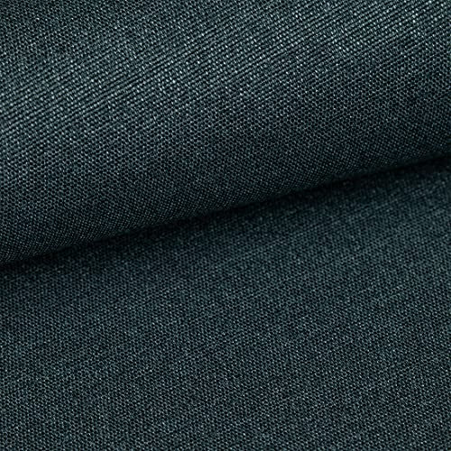 HEKO PANELS Polsterstoff Meterware Stoff Meterware - Polyester Möbelstoff Meterware für Sofa Sessel und Stuhl - Extrem Reißfest - Blau-Grün