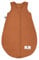 Julius Zöllner Sommerschlafsack Musselin, 0,5 TOG, waschbar bei 40°C, Made in Germany, OEKO TEX Standard 100, rost, Gr. 80/86