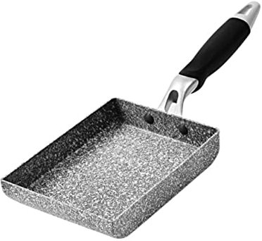 UPKOCH Padella A Induzione Padella Quadrata Padella Per Frittata Giapponese Rivestimento Della Piastra Grill Antiaderente Padella Per Frittata Padella Antiaderente Piccola Padella