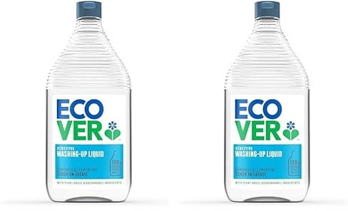 Ecover Camomile & Clementine Washing Up Liquid, 950 ml (Pack of 2)