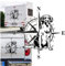 Rakelfix Kompass Golden Retriever Hund Aufkleber Apassbar Wohnmobil Auto Autoaufkleber Sticker Kompassrose Windrose Camper