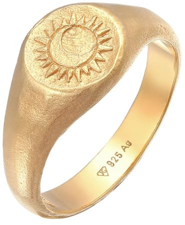 HG HAZE & GLORY Ring Herren aus 925 Sterling Silber, Schmuck Männer, Silberring oxidiert, Sonne, Sacred Sun