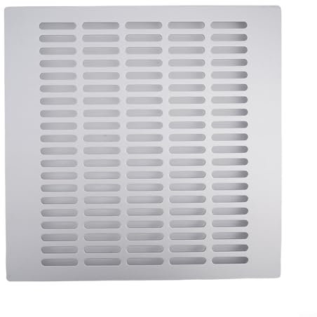 Alanmoship Griglia di ventilazione interna per griglia di ventilazione, griglie di ventilazione per armadietti, guardaroba, 30 x 30 cm, 30 x 40 cm (bianco, 300 x 400 mm)