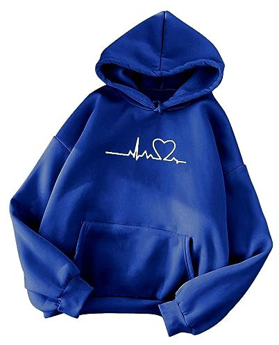 Damenmode Black of Friday Decken Hoodie Mit Reißverschluss Oversize Hoody Damen Mit Kapuze Sweatshirt Jacken Fuer Damen Yoga Pullover Damen Locker Tshirt Damen Oversize Damenbekleidung Sale