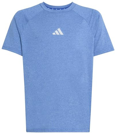 adidas Jungen GOTO PZ T-Shirt, Royal Blue/Blue Fusion/Reflective Silver, 13-14 Years