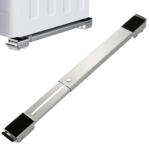 Ruedas extensibles para muebles y electrodomésticos, base de lavadora móvil, ruedas de transporte para transporte de muebles, resistente, base móvil para lavadora y secadora para la cocina del hogar