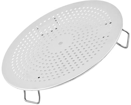 Dampfgarer Für Den Ofen Air Fryer Grillrost Dampfgarer Aus Edelstahl Backofengestell Robuster Grillrost Gitterrost Für Heißluftfritteuse Kreativer Grillrost Silver Rostfreier Stahl DIKACA