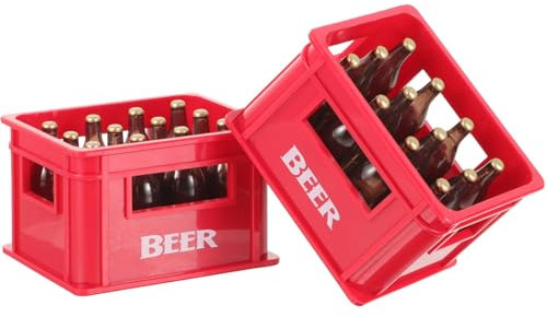 Vaguelly 2sätze Miniatur Weinflaschen Realistische Flaschenmodelle Für Puppenhaus Dekoration Teiliges Für Küche Und Bar Detailreiche Miniatur Getränke Für Kreative Szenen