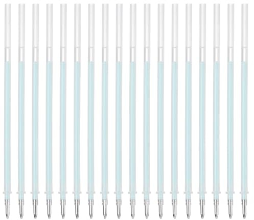 PATIKIL Quick Dry Glue Pen Refill, Blue Ballpoint Roller Glue Fine Tip Pens Scrapbook Supplies for Crafting Scrapbook, 18 Pcs