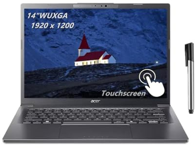 Acer Computer portatile Aspire, display WUXGA Touch IPS da 14, Intel Ultra 5-226V, 8 core, 16 GB LPDDR5X RAM, SSD da 1 TB, BK, AI Copilot+PC, Webcam, Windows 11 Home, TWE 16GB USB Pen
