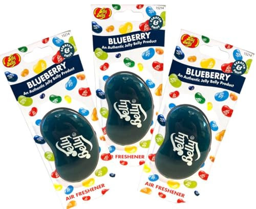 3 Stück Jelly Belly 3d-Lufterfrischer, Duft für Auto, Van, Taxi, Truck, Taxi,