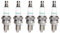 sourcing map 5Stk. H-CMR6 Zündkerze für CMR6H BUJIA 3365 CMR7H CMR5H TR14C RZ7C GX35