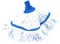 Robert Scott YLBL20 Hygiemix Socket Mop, Blue Pack of 4