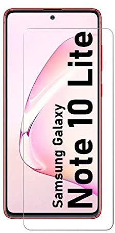 [2 Stück] Schutzfolie kompatibel mit Samsung Galaxy Note 10 Lite Panzer Schutz Glas Verbundglas Schutzglas Echt Hart Tempered Glass Kristallklar AntiKratzen