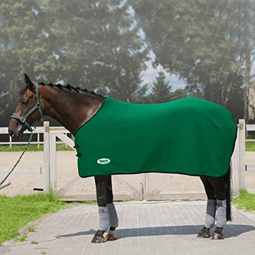 York Abschwitzdecke Fleecedecke Turnierdecke Ekona Grün (145 cm)