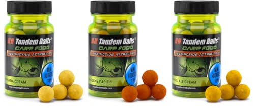 Tandem Baits Karpfen Futter Angelfutter Hakenköder Carp Food Perfection Mini Hookers 3-er Set 12 mm 50 g Flavour Mix 1