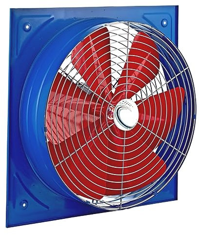 Uzman Ventilador de pared de alto rendimiento axial industrial, ventilador axial para pared o ventana, ventilador de 300 mm, 350 mm, 400 mm, 450 mm, 500 mm, 550 mm, 600 mm – (KSA300)