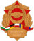 U24 Aufkleber Warschauer Pakt Emblem 10 x 12 cm Autoaufkleber Sticker Konturschnitt