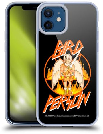 Head Case Designs Offizielle Rick and Morty Birdperson Grafiken Für Staffel 1 & 2 Gelhülle [Militärischer Schutzgrad] Kompatibel Mit Apple iPhone 12 / iPhone 12 Pro Und Kompatibel Mit MagSafe