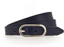 Tamaris Gürtel Essential Classics TB0015L07 Damen Gürtel Uni petrol blau 0470