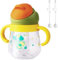 nohlerlife Trinklernbecher für Babymonate 6+, Kinder Trinkflasche mit Griffen Auslaufsichere Lecksicher, Baby Strohbecher Soft Auslauf Cup 260ml, BPA frei (2 Stroh)
