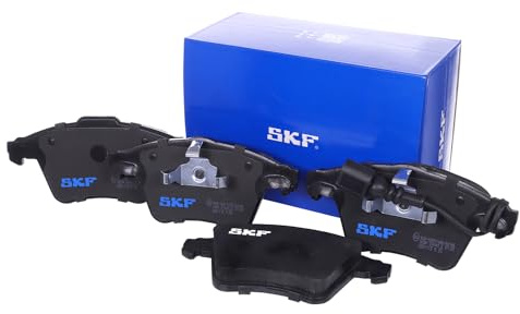 SKF Scheibenbremse Bremsbelag mit Zubehör VKBP 80042 E-4er Set Position Vorderachse Höhe 93 mm Länge 203 mm Breite 131 mm Dicke 19,5 mm OE Qualität | Kompatibel mit: VW CALIFORNIA T6 Camper, MULTIVAN T5, MULTIVAN T6, TRANSPORTER T4 Pritsche/Fahrgestell (70E, 70L, 70M, 7DE