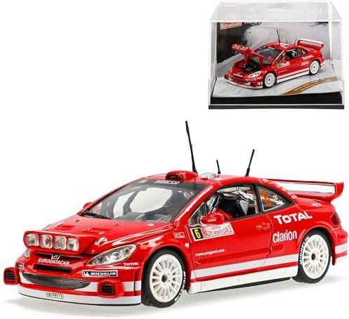 Generisch Peugeot 307 WRC Loix Smeets Rallye Monte Carlo 2004 1/43 Vitesse Modell Auto
