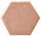 BENECREAT Töpferform, Töpferwerkzeuge, Keramikplatten-Formform, Sechseckige Tellerform Slumpform Töpfer-Ton-Werkzeuge MDF-Dichteplatte Für Töpfer-Bastelbedarf, 30x25.8x1.5 cm